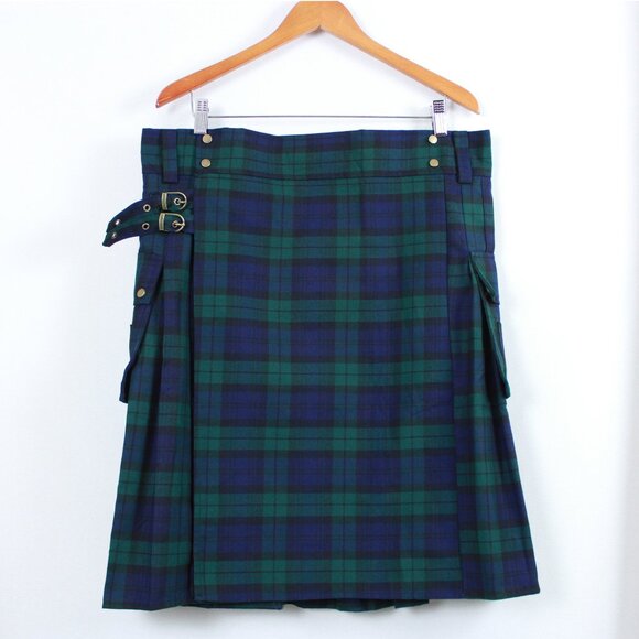Utility Tartan Plaid Kilt - Picture 12 of 13